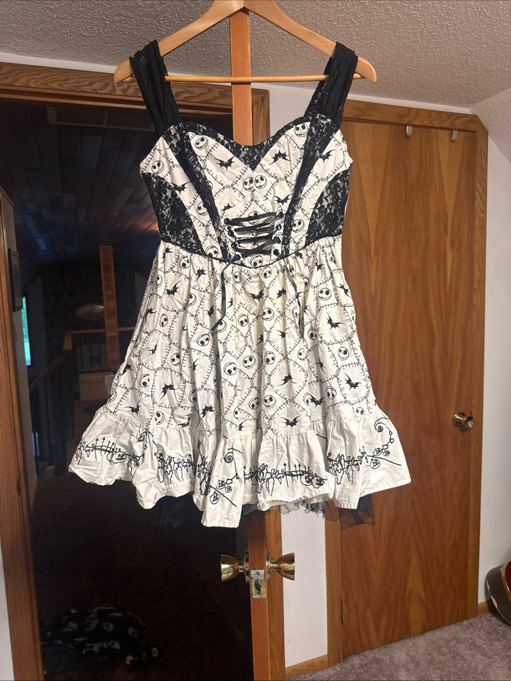 Disney Nightmare before Christmas Gothic Skater Dress